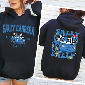 Sally Carrera Cars On The Road Shirt Disneyland Cars Movie Sweatshirt Cars Sally Carrera Tee Radiator Spring Shirt Unique revetee 6