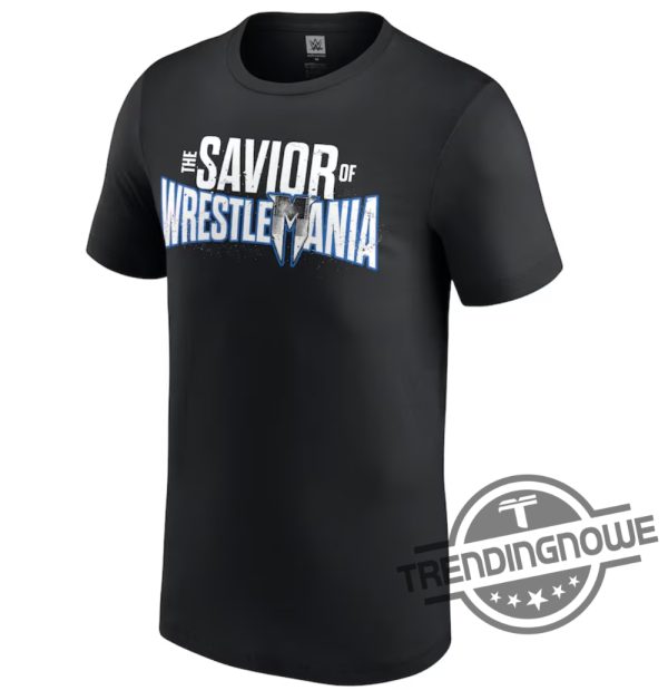 Drew Mcintyre The Savior Of Wrestlemania Shirt trendingnowe 1
