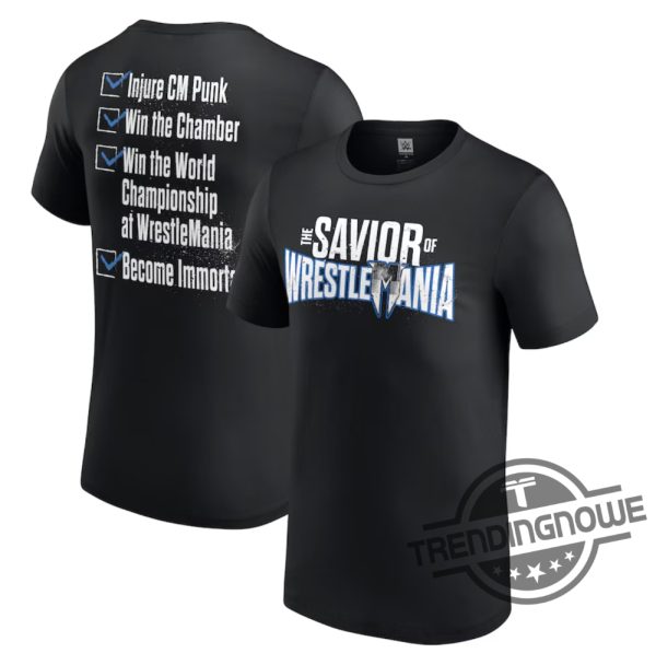 Drew Mcintyre The Savior Of Wrestlemania Shirt trendingnowe 2