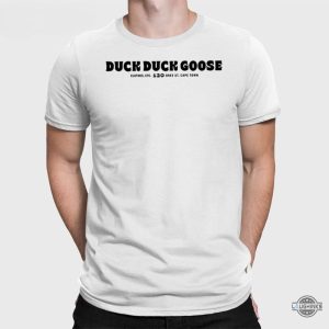 duck duck goose dad t shirt sweatshirt hoodie mens womens funny duck duck goose tshirt virat kohli 2 sided tee hunting game shooting game gift for dads laughinks 2
