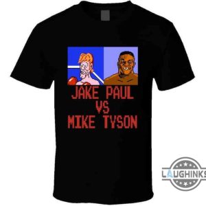 mike tyson t shirt sweatshirt hoodie mens womens kids jake paul vs mike tyson punch out game tshirt combat mike tyson 2024 graphic tee tyson fight gift laughinks 2