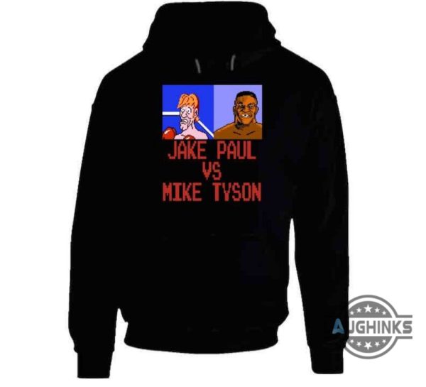 mike tyson t shirt sweatshirt hoodie mens womens kids jake paul vs mike tyson punch out game tshirt combat mike tyson 2024 graphic tee tyson fight gift laughinks 4