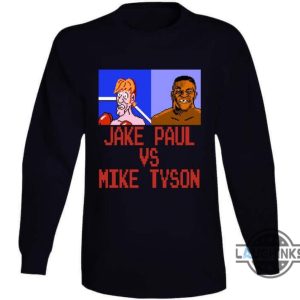 mike tyson t shirt sweatshirt hoodie mens womens kids jake paul vs mike tyson punch out game tshirt combat mike tyson 2024 graphic tee tyson fight gift laughinks 6