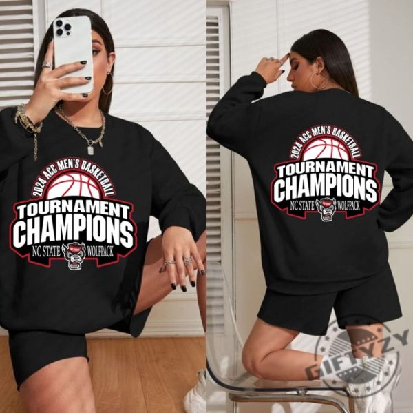 Nc State Acc Championship Shirt Nc State Hoodie Acc Championship Sweatshirt Unisex Tshirt Acc Championship Shirt giftyzy 5