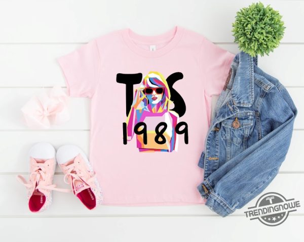 1989 Colorful Album Kids Sweatshirt Swiftie T Shirt Swifty Youth Sweatshirt Concert Music Pop Icon Taylor Swift Kid Shirt trendingnowe 1