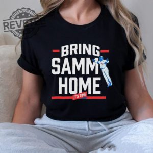 Its Time Bring Samm Home Chicago Cubs Baseball Shirt Unique Its Time Bring Samm Home Chicago Cubs Baseball Hoodie More revetee 2