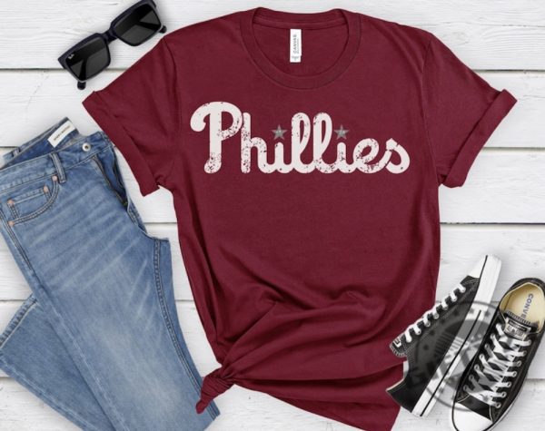 Philly Sports Distressed Bella Shirt giftyzy 1