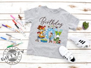 Toy Story Birthday Shirt Disney Birthday Boy Sweatshirt Toy Story Birthday Boy Tshirt Custom Toy Story Hoodie Birthday Girl Shirt giftyzy 3