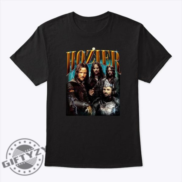 Lord Of The Rings Hozier Aragon Shirt giftyzy 1