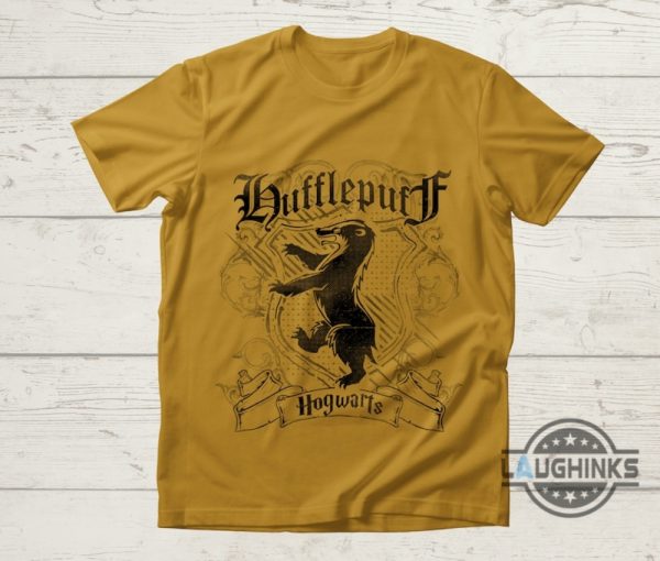 hogwarts t shirt sweatshirt hoodie mens womens harry potter hogwarts houses shirts quidditch shirt slytherin ravenclaw gryffindor hufflepuff team tee gift laughinks 6