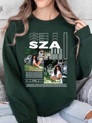 Sza Music Merch Shirt Sza Sos Album 90S Tee Sza Tour Rapper Gift Bootleg Inspired Sweatshirt Sza Shirt Merch Sza Hoodie Unique revetee 2