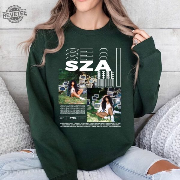 Sza Music Merch Shirt Sza Sos Album 90S Tee Sza Tour Rapper Gift Bootleg Inspired Sweatshirt Sza Shirt Merch Sza Hoodie Unique revetee 2