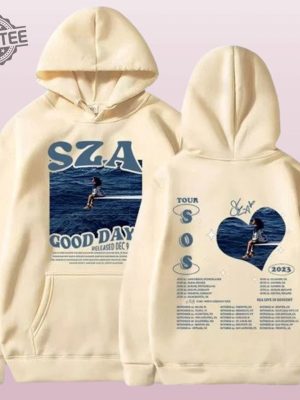 Pink Sos Sza Album Hoodies Sza Concert Tour Pullover Sweatshirt Streetwear Oversized Shirts Sza Shirt Merch Sza Hoodie Unique revetee 5