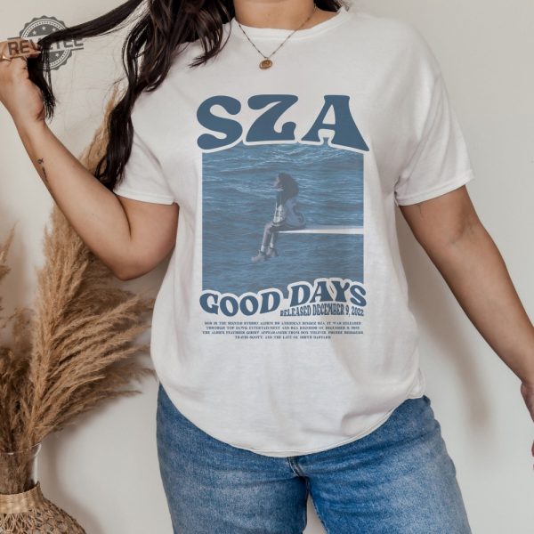 Vintage Sza Shirt Sza Merch Sza Good Days Graphic Tee Sza Saturn Unique revetee 2