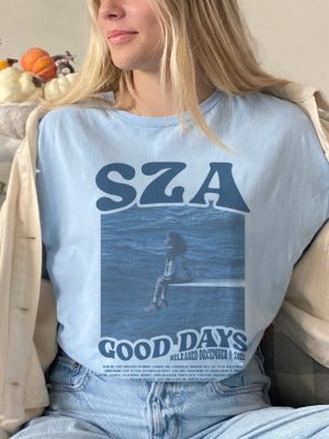 Vintage Sza Shirt Sza Merch Sza Good Days Graphic Tee Sza Saturn Unique revetee 3