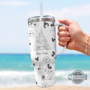 mickey mouse cup disneyland travel cups mickey and minnie mouse couple love stanley tumbler dupe 40oz mickey mouse tumbler disney valentines day gift laughinks 3