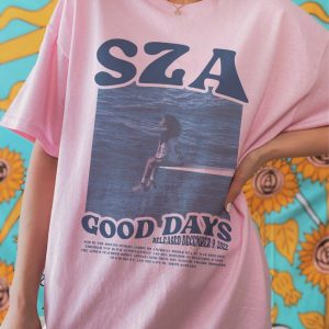 Vintage Sza Shirt Sza Merch Sza Good Days Graphic Tee Sza Saturn Unique revetee 5