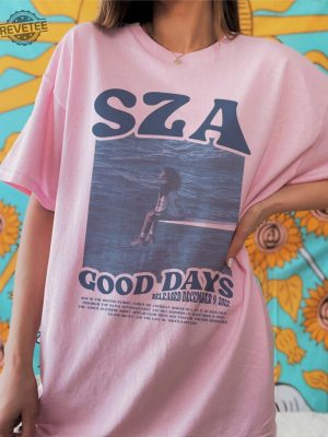 Vintage Sza Shirt Sza Merch Sza Good Days Graphic Tee Sza Saturn Unique revetee 5