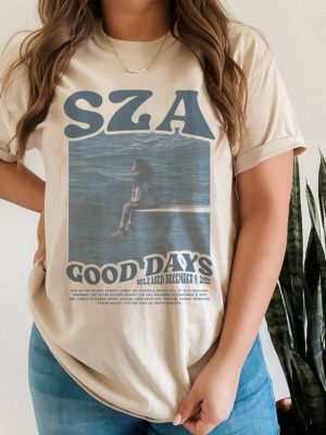 Vintage Sza Shirt Sza Merch Sza Good Days Graphic Tee Sza Saturn Unique revetee 6