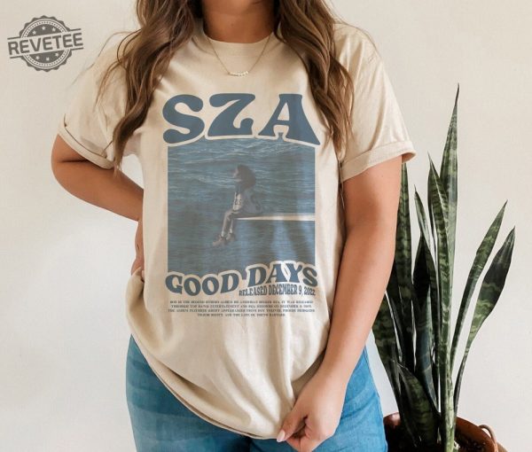 Vintage Sza Shirt Sza Merch Sza Good Days Graphic Tee Sza Saturn Unique revetee 6