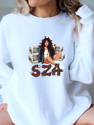 Sza Sos Shirt Sza Sweatshirt Sza Concert Shirt Sweatshirt Sza Hoodie Trendy Shirt Cool Shirt Sza Shirt Merch Sza Hoodie Unique Unique revetee 2