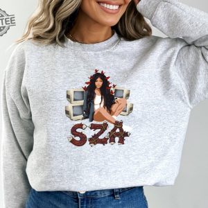 Sza Sos Shirt Sza Sweatshirt Sza Concert Shirt Sweatshirt Sza Hoodie Trendy Shirt Cool Shirt Sza Shirt Merch Sza Hoodie Unique Unique revetee 3