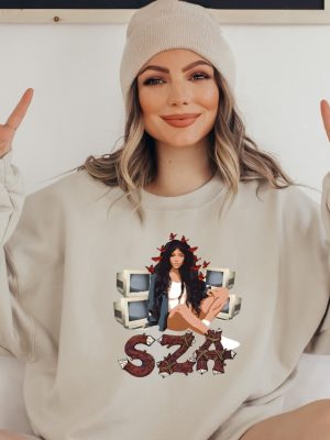 Sza Sos Shirt Sza Sweatshirt Sza Concert Shirt Sweatshirt Sza Hoodie Trendy Shirt Cool Shirt Sza Shirt Merch Sza Hoodie Unique Unique revetee 5