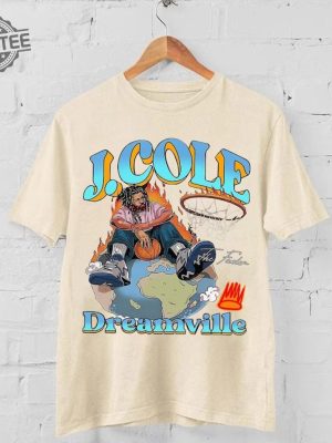 J Cole Dreamville Vintage Tshirt J Cole Shirt Rap Hip Hop J Cole Merch J Cole Latest Album Unique revetee 2