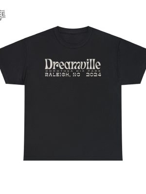 Dreamville Festival 2024 Lineup Tee Dorothea Dix Park Raleigh North Carolina J Cole Sza Nicki Minaj Concert Merch Unique revetee 2