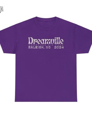 Dreamville Festival 2024 Lineup Tee Dorothea Dix Park Raleigh North Carolina J Cole Sza Nicki Minaj Concert Merch Unique revetee 8