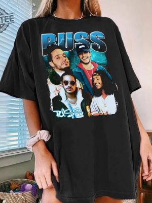 Russ Vintage Unisex Shirt Princess Of Pop Homage Graphic Unisex Sweatshirt Bootleg Retro 90S Fans Sweatshirt Gift For Russ Fan Unique revetee 2