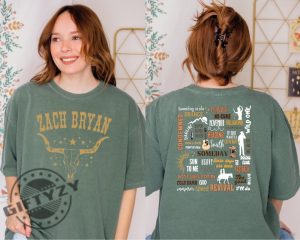 Zach Bryan Country Music Shirt The Quittin Time Tour 2024 Tshirt Zach Bryan Sweatshirt Country Music Hoodie The Quittin Time Tour Shirt giftyzy 4