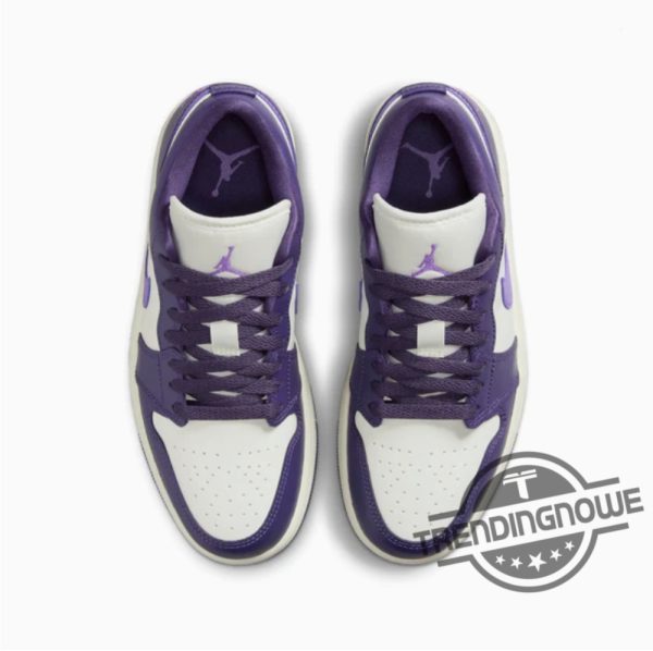Air Jordan 1 Low Purple Sail trendingnowe 4