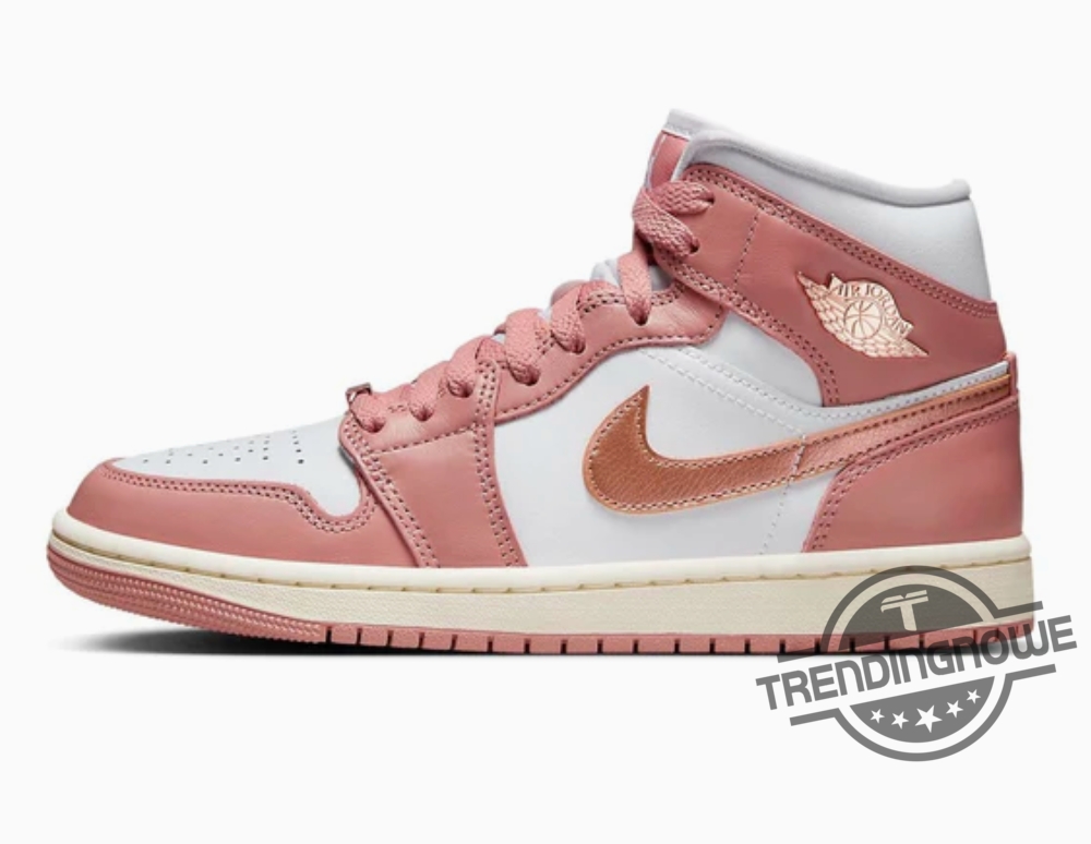Wmns Air Jordan 1 Mid Se Red Stardust 10 Wmns Air Jordan 1 Mid Se Red Stardust trendingnowe 2