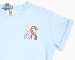 anna elsa embroidered tshirt frozen embroidered shirt princess t shirt elsa shirt disney tshirt womens disney shirt embroidery tshirt sweatshirt hoodie gift laughinks 1