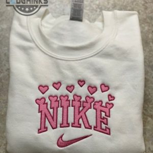 nike x hearts embroidered sweatshirt embroidery tshirt sweatshirt hoodie gift