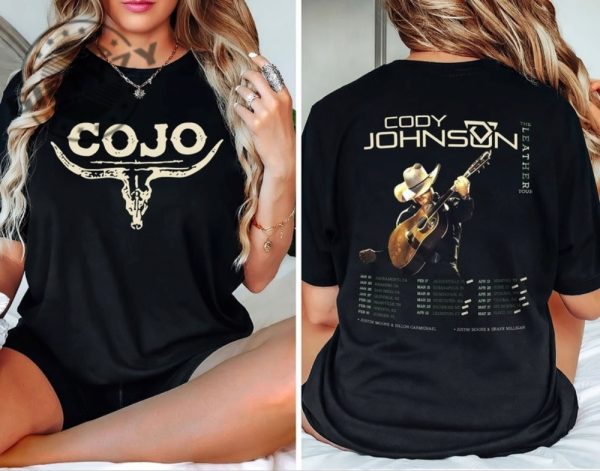 Cody Johnson Tour 2024 Shirt Country Music Cojo Unisex Sweatshirt Cody Johnson Concert 2024 Tshirt Cody Johnson Hoodie Cojo Country Music Shirt giftyzy 2