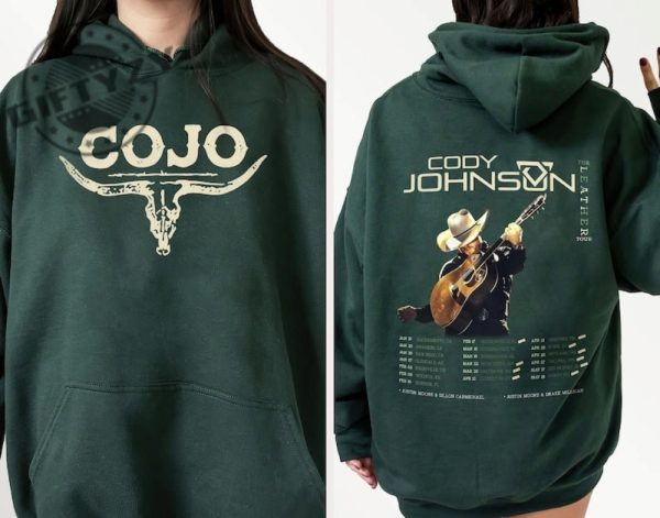 Cody Johnson Tour 2024 Shirt Country Music Cojo Unisex Sweatshirt Cody Johnson Concert 2024 Tshirt Cody Johnson Hoodie Cojo Country Music Shirt giftyzy 3