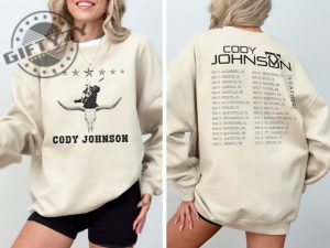 Cody Johnson Tour 2024 Shirt Cody Johnson Sweatshirt Cody Johnson Tshirt Cody Johnson Concert 2024 Hoodie Cojo Country Music Shirt giftyzy 2