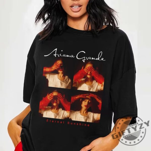 Vintage Ariana Eternal Sunshine Shirt Grande New Album Graphic Sweatshirt Vintage Graphic Tshirt For Men Ariana Eternal Sunshine Hoodie Gift For Fan giftyzy 1