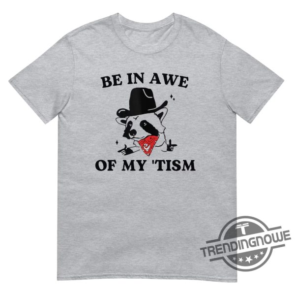 Be In Awe Of My Tism Shirt V2 Be In Awe Of My Tism T Shirt Be In Awe Of My Tism Sweatshirt Racoon Shirt trendingnowe.com 3