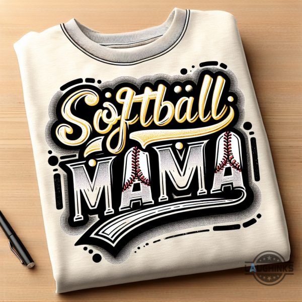 softball mom shirts sweatshirts hoodies mens womens love softball mama shirts funny mothers day gift for moms glitter ball pattern sport graphic tee laughinks 1