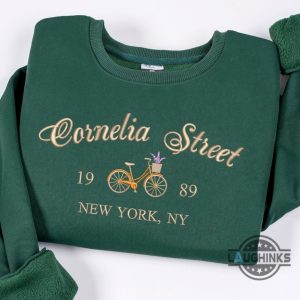 gildan sweaters taylor swift embroidered sweatshirt tshirt hoodie mens womens cornelia street shirts new york ny 1989 embroiderytee great gift for swiftie laughinks 5