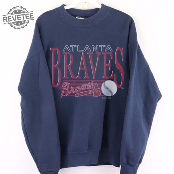 Vintage 90S Mlb Atlanta Braves Sweatshirt Atlanta Braves Jersey Vintage Atlanta Braves Shirt Kids Atlanta Braves Shirt Unique revetee 1