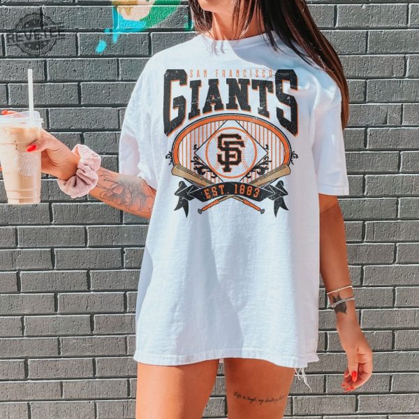 San Francisco Baseball Sweatshirt Sf Giants Womens Shirt San Fran Baseball Shirt San Fran Baseball Hoodie Unique revetee 1