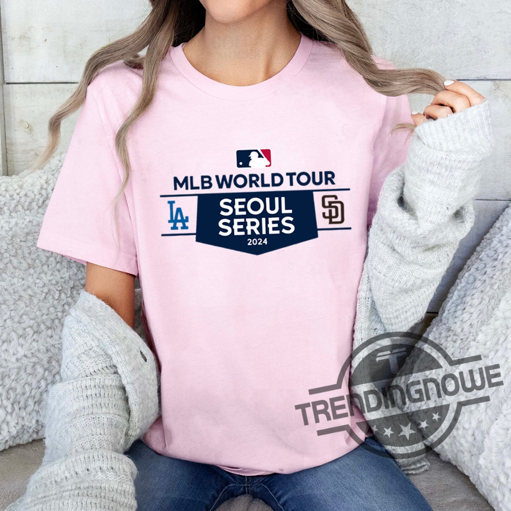 Mlb World Tour Seoul Series Shirt 2024 Seoul Series 2024 Shirt