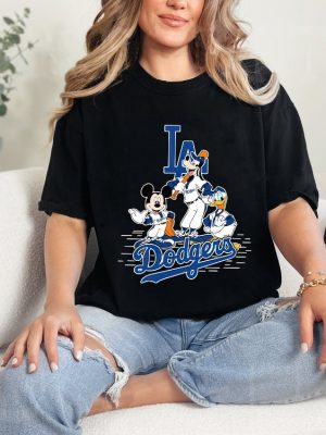 Disney Dodgers Shirt Mickey Shirt Mickey And Friends Shirt Disneyland Shirt Disney Retro Shirt La Dodgers Game Today Dodgers Game Today revetee 3