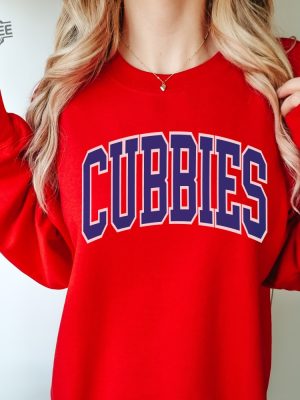 Chicago Baseball Sweatshirt Cubs Crewneck Chicago Baseball Crewneck Retro Vintage Chicago Crewneck Chicago Hometown Pride Cubbies Gift revetee 6