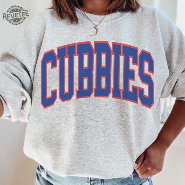 Chicago Baseball Sweatshirt Cubs Crewneck Chicago Baseball Crewneck Retro Vintage Chicago Crewneck Chicago Hometown Pride Cubbies Gift revetee 7