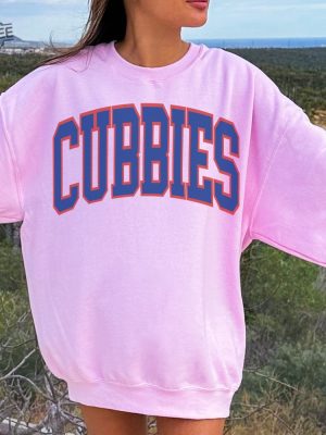 Chicago Baseball Sweatshirt Cubs Crewneck Chicago Baseball Crewneck Retro Vintage Chicago Crewneck Chicago Hometown Pride Cubbies Gift revetee 9